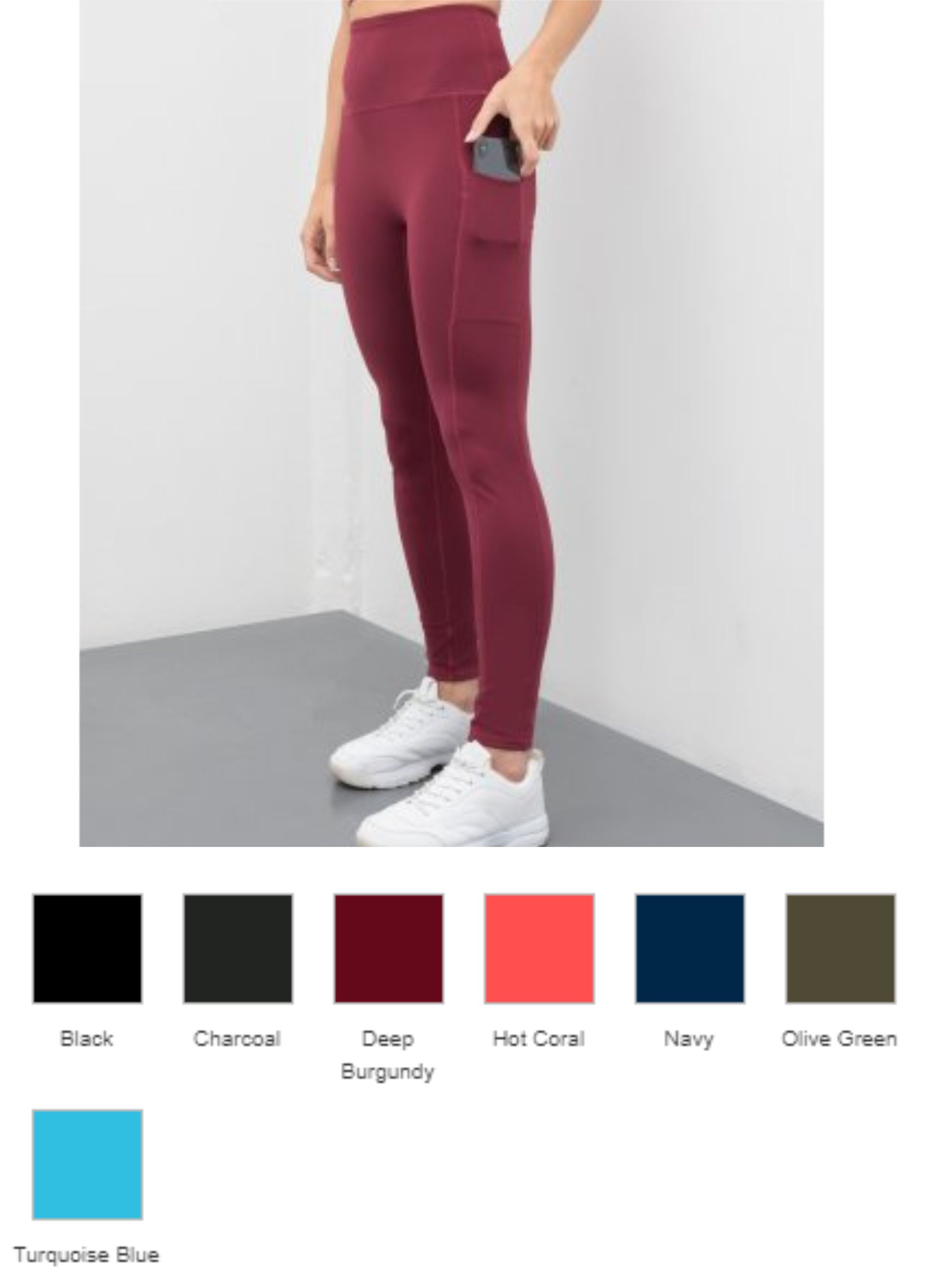 Tombo TL370 Ladies Core Pocket Leggings  Tombo TL370 Ladies Core Pocket Leggings